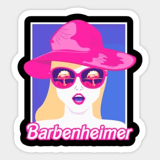 barbenheimer Sticker